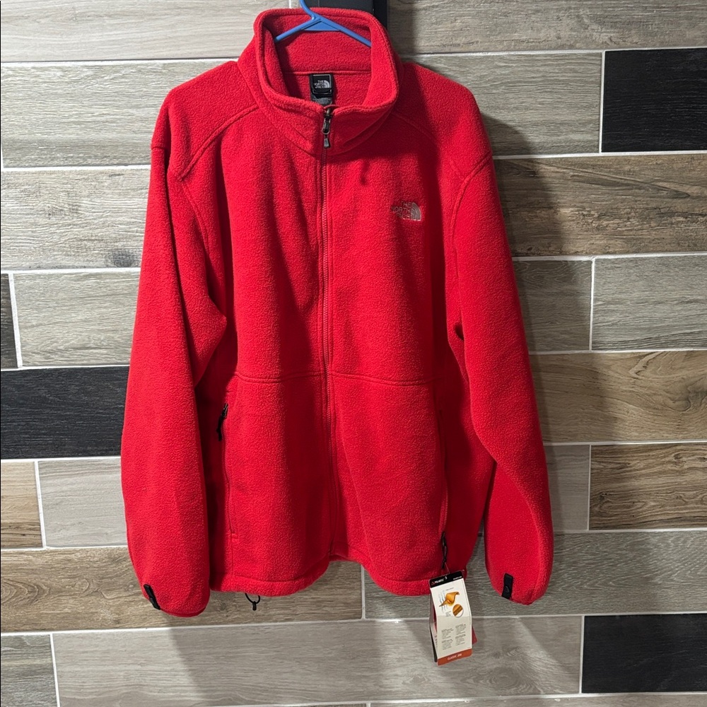 The North Face Red Fleece Jacket